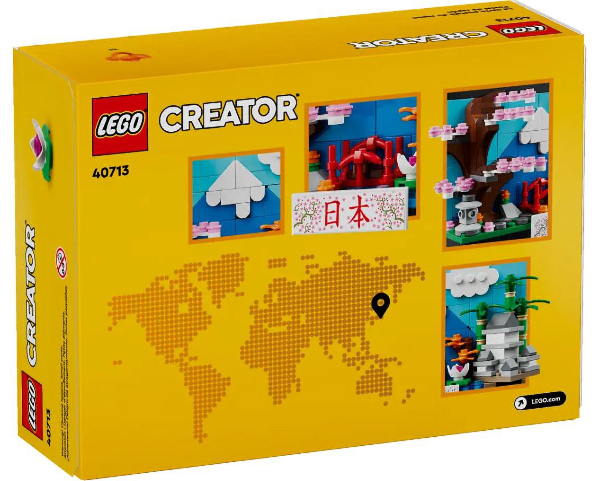 LEGO CREATOR 40713 Japan Postcard for Age 9+, 8.1 oz, 262 Piece