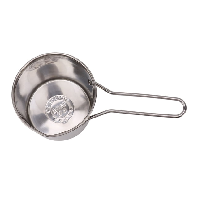 Mini Stainless Steel Fryer Pan High Temperature Resistant, Portable, Compact, Oil Saving, Multifunctional for Family Use Outdoor Picnics
