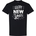thumbnail image 3 of Inktastic Happy New Year in Hand Lettering T-Shirt, 3 of 5