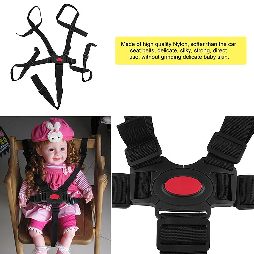Baby Kid Harness Car Safety Seat Belt Strap Stroller High Chair Pram Buckle J 