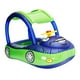 thumbnail image 1 of Juguete flotante para piscina,Flotador de piscina para bebés con dosel,suministros portátiles,Barco de baño con forma de coche,dibujos animados,cómodo verano,Flotador de Azul profundo, 1 of 9