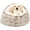 Coffee, variant on Calming Dog Beds & Cat Cave Bed with Hooded Cover,Removable Washable Round Beds for Small Medium Pets,Anti-Slip Faux Fur Fluffy Coved Bed for Improved Sleep,Fits up to 15/25 lbs(Leopard Print,M)