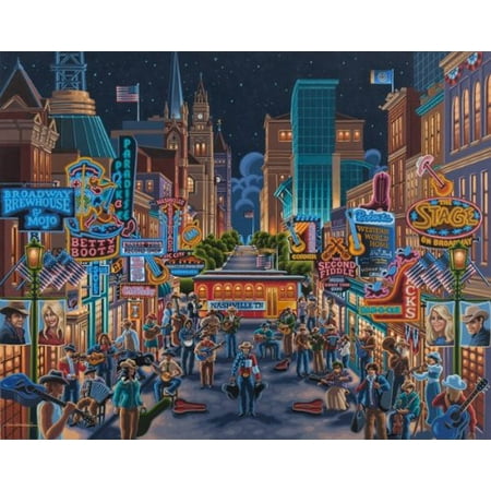 Jigsaw Puzzle - Nashville 500 Pc By Dowdle Folk Art - Walmart.com