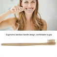 thumbnail image 3 of Toothbrush Biodegradable Soft Nylon Toothbrush with Ergonomic Handle, PVC , 6 Colors, 3 of 7