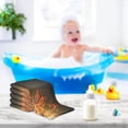 thumbnail image 6 of 5 PCS Music Explode Note Baby Muslin Washcloths, Unique Soft Absorbent Face Towel Burp Cloths Cotton Bath Wipes Infant Wash Cloth for Newborn Boys Girls, 6 of 7