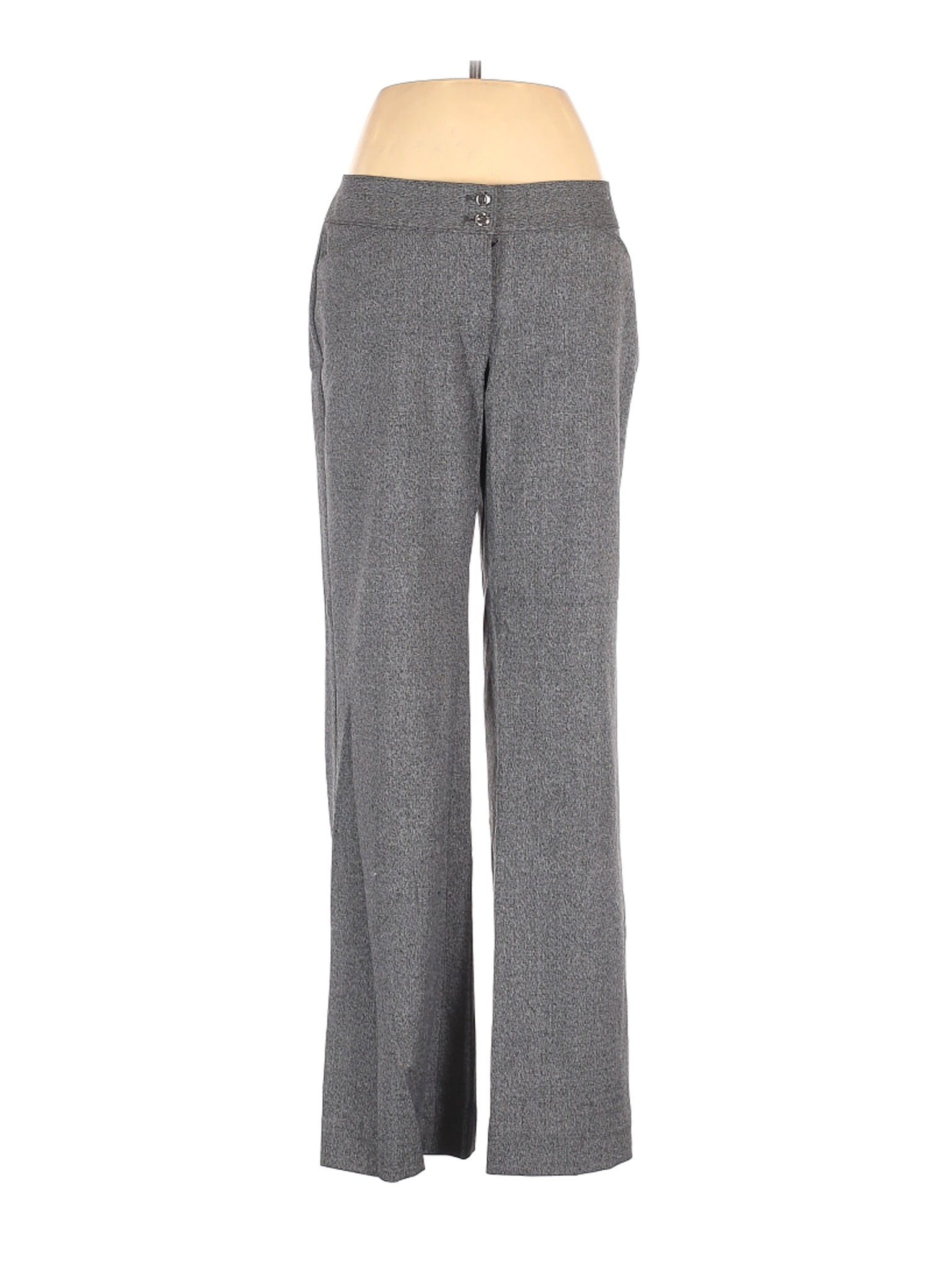 womens black dress pants walmart