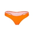 thumbnail image 2 of FUTATA 2 Pack Bikini Bottom Thong For Women Cheeky Swim Bottom Briefs Mid Rise Swimsuit Swimming Trunks Comfortable Underwear Panties, 2 of 6
