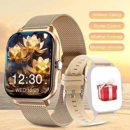 HOT 2025 New Smart Watch 1.83 Inch Men's And Women's Sports Outdoor, Can Make/receive Calls, Step Calorie Exercise Tracker, Call Information Reminder, Multi-function Smart Watch, for iPhone/Andriod