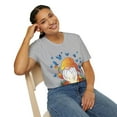 thumbnail image 6 of Summer Gnome Blue Butterfly Daisy Family Graphic Novelty Unisex T-Shirt, 6 of 7