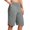 Silver, variant on ManxiVoo Womens High Waist Wide Leg Yoga Shorts with Pockets for Athletic Outdoor Wear L Size Beige