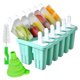 thumbnail image 2 of Bandeja para helados, 12 ranuras, silicona, reutilizable, para hacer helados, antiadherente, molde para pop hecho a mano, verde Speravity HA004565-01, 2 of 7