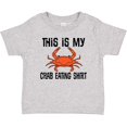 thumbnail image 3 of Inktastic This is My Crab Eating Shirt Boys or Girls Baby T-Shirt, 3 of 5