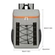 thumbnail image 3 of Mochila Enfriadora Gran Capacidad para Picnics Al Aire Libre Senderismo Pesca (gris) Naranja, 3 of 4