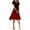 Red, variant on Women's Gothic Halloween Costumes 890 Piece Set Lace Sheer Hooded Cloak Dress Long Sleeves Party Witch Dress