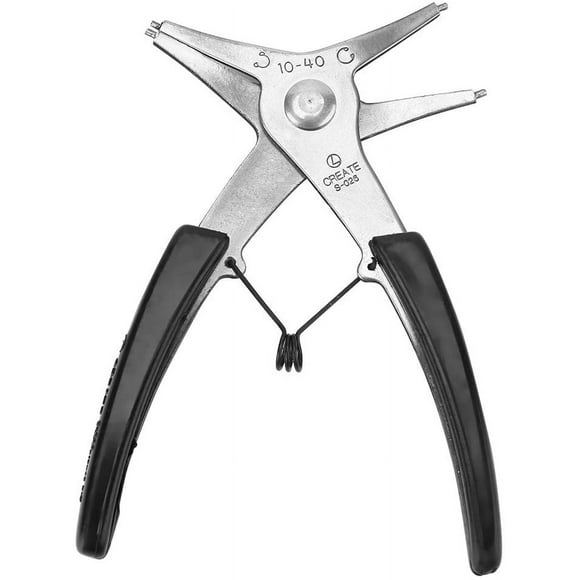 1pc Snap Ring Pliers Dual Purpose Circlip Pliers Removing Reassembling Tool for Internal and External Snap Ring