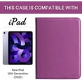 thumbnail image 6 of iPad 10th Generation Case (2022) Rotating Folio Case - Slim 360 Degree Rotating Protective Kick Stand Cover with Auto Sleep/Wake for iPad 10th Gen, A2696 A2757 A2777 -Purple, 6 of 7