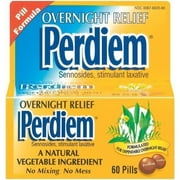 Perdiem Overnight Relief, Pill Formula 60 ea (Pack of 2) by Perdiem