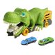 thumbnail image 4 of Camión Devorador de Dinosaurios de Autos Divertido Portátil con Mini Autos para 2 coches pequeños, 4 of 9