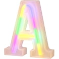 thumbnail image 1 of LINLIN LED Alphabet Lights, LED Neon Night Light Battery/USB Powered Wall Decorative Night Light for Home Wedding Christmas Birthday Party Shopwindow Bar, 1 of 7