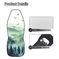 thumbnail image 6 of Uorisanigo Forest Waterproof Car Seat Cover Easy to Install Car Front Seat Protector Breathable Front Seat Cover Anti Slip Universal for Cars Truck SUV Van, 6 of 7