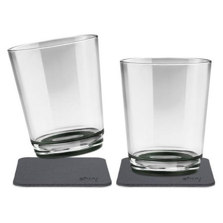 

Silwy Drinkware SILS025-0507-2 250 ml Tritan & Plastic Magnetic Drinking Cup Set Pearl Gray - Set of 2