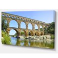 thumbnail image 2 of Roman Aqueduct Bridge in France - Bridge Canvas Wall Art, 2 of 3