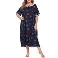 thumbnail image 1 of Vestido de tumbona para mujer, camisones sueltos de talla grande Vintage, pijamas para descansa Abanopi Vestido, 1 of 7