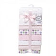 thumbnail image 2 of Luvable Friends Baby Girl Cotton Flannel Receiving Blankets, Pink Polka Dots 7-Pack, One Size, 2 of 2