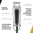 thumbnail image 3 of Wahl Professional Detailer - Recortadora con cable, cuchilla en T ajustable, motor giratorio negro, kit completo, 3 of 5