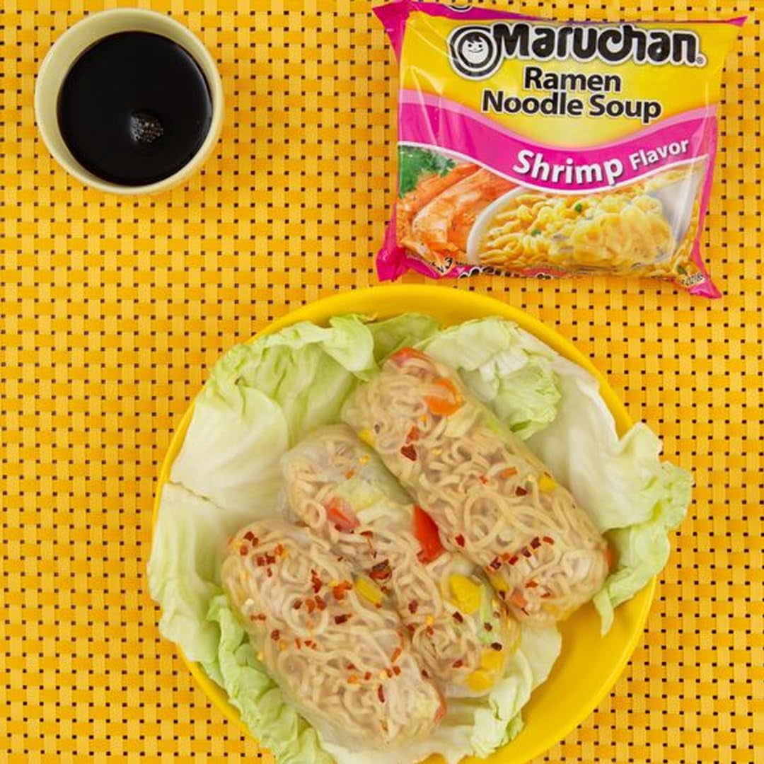 Maruchan Shrimp Flavor Ramen Noodle Soup 3 oz (Pack of 16)