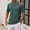 Green, variant on Men Shirts Short Sleeve Crew Neck Shirts Lightweight Grey Shirt Casual Shirts for Men