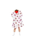 thumbnail image 3 of goowrom Family Cartoon Digital Printing Lamb Wool Warm Hooded Blanket, 3 of 10