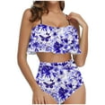 thumbnail image 1 of Traje de Baño para las Mujeres Traje de Baño Dividido de Eslinga, Trajes de Baño de Torso Largo para las Mujeres, 1 of 5