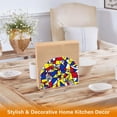 thumbnail image 6 of Yayeee Napkin Holder for Table Kitchen Paper Tissue Organization, Art Triangles, 6 of 8