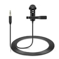thumbnail image 1 of Mosiee Microphone Lavalier Compatible pour Shure pour Djl pour Go Pro Vlog Interview Système Sans Fil Émetteur, 1 of 8