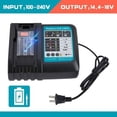 thumbnail image 4 of Battery Charger 14.4V 18 Volt Replacement for Makita Li-Ion Batteries BL1850 BL1840B BL1820 BL1815 BL1860 BL1430 BL1450 BL1830, 4 of 5