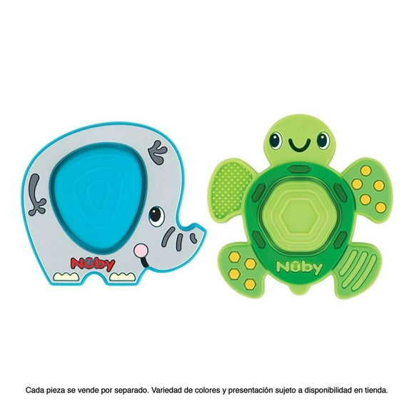 Mordedera Nuby animalitos varios modelos 1 pza