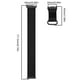 thumbnail image 3 of Pulsera Reloj Ajustable Con Correa Tejida Nailon para Huawei Watch Fit 3 (gris), 3 of 5