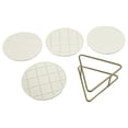 thumbnail image 5 of Round Silicone Placemats: Set of 4 Non-Slip Heat-Resistant Table Placemats, 5 of 10