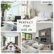 thumbnail image 5 of Cortina de ventana Elrene Home Fashions Farmhouse Living, color gris, 5 of 6