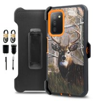 Value Pack ! for Samsung Galaxy A03S Phone Case 360° Cover Clip Kickstand Holster Hybrid Shock Bumper with Built In Screen Protector