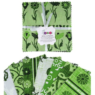 Soimoi Batik Print Precut 10-inch Cotton Fabric Quilting Squares Charm Pack  DIY Patchwork Sewing Craft 