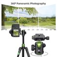 thumbnail image 5 of BAFANG Ball head,Plate Bubble Level Ball Head Monopod Slider Max. Level Head Monopod Quick Release Plate With 1/4 Inch Head With 1/4 Head Monopod Slider Release Plate Bubble 1/4 Inch Quick Ballhead, 5 of 5