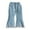 Blue, variant on Tiijoy Toddler Girl's Pull On Bootcut Denim Pants Heart Embroidery Stretch Jeans, Sizes 3-4