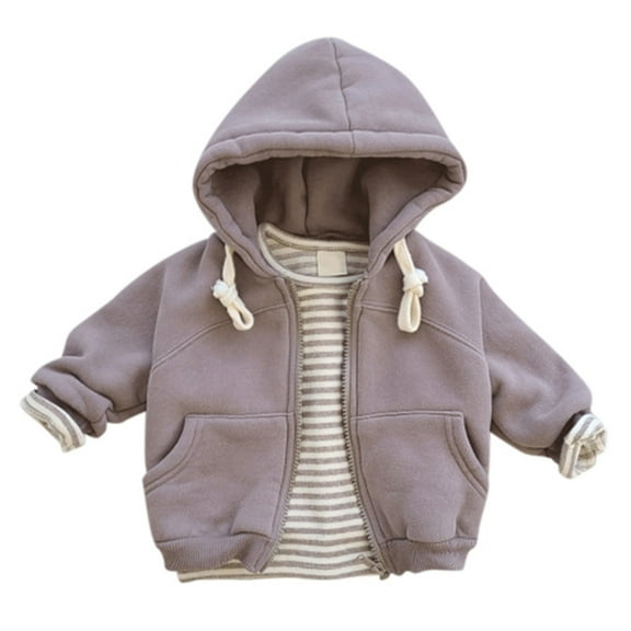 Huowey Toddler Children Clothes Baby Autumn Clothes Baby Boys Girls Hoodie Cardigan Jacket Zipper Shirt Leisure Dailywear, 70/73