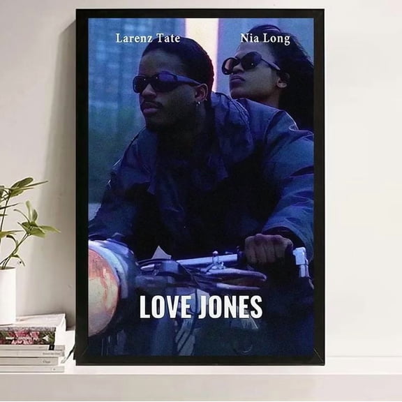 Movie Poster- Love Jones Movie Poster: 90s Film Wall Art Poster, One Sheet Wall Size 24''x36''