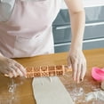 thumbnail image 6 of USHOBE Pastry Made Rolling Pins Embossed Wood For Family 1Pcs 15.2X2X2In, 6 of 8