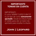 thumbnail image 2 of Pantalón Hombre John Leopard Super Skinny Chinos Ajustados1, 2 of 8