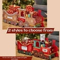 thumbnail image 6 of Santa’s Gift Train for Presents, 2026 New Christmas Train Gift Box, Cardboard Santa Express Trains for Hold Presents Candy Gift Box Holder for Family Christmas Decorations (Style A-large), 6 of 7