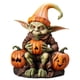 thumbnail image 2 of Fiudx Lámpara de Calabaza de Halloween, Artesanía de Resina Iluminada, Diseño Único de Lámpara Colgante, Estética Minimalista, Decoración de Jardín Al Aire Libre, Ambiente de Fiesta Espeluznante, Tam, 2 of 3
